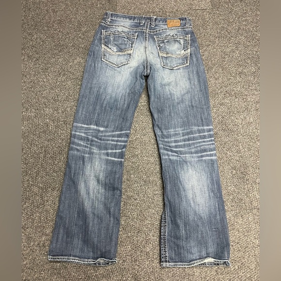 Buckle BKE Tyler Straight Leg Jeans Size 33 x 31.5 Cotton Regular - Picture 4 of 6